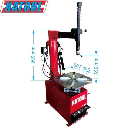Katool Tire Changer KT-T810 & Wheel Balancer KT-B700 Combo w/ adaptors