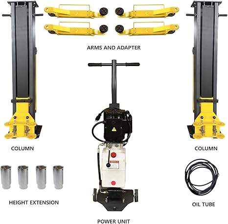 Katool KT-PMRL200 two post lift