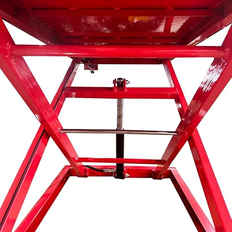 Katool KT-MOTO150LT Motorcycle ATV Lift 1500 Lbs Pedal Hydraulic Pump Lift Table