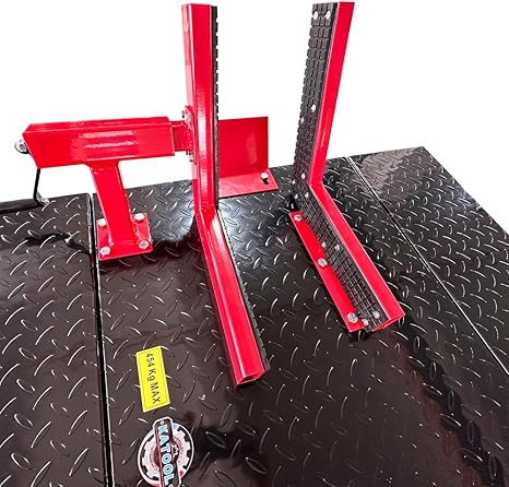 Katool KT-MOTO100LT Motorcycle Lift ATV 1000 lbs Pedal Pneumatic Pump Lift Table