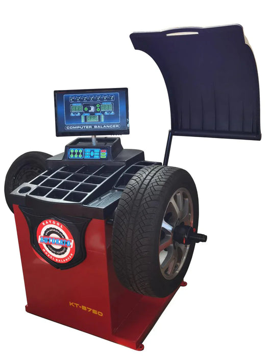 Katool Tire Changer KT-T850 & Wheel Balancer KT-B750 Combo w/ adaptors