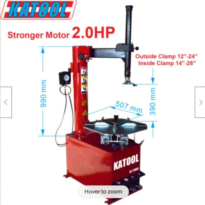 Katool KT-T800 & KT-B750 Tire Changer & Wheel Balancer Combo