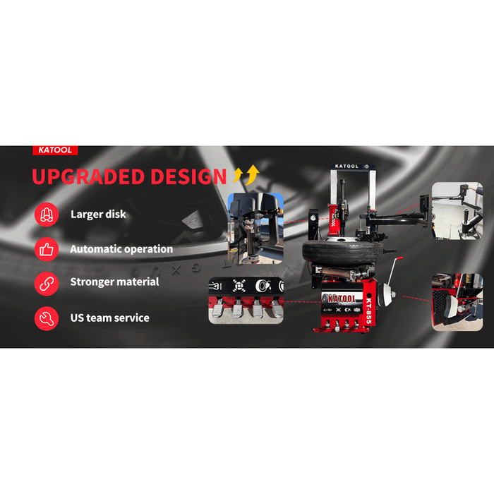Katool KT-T855 Vertical Tire Press Changer Wheel Changer Machine
